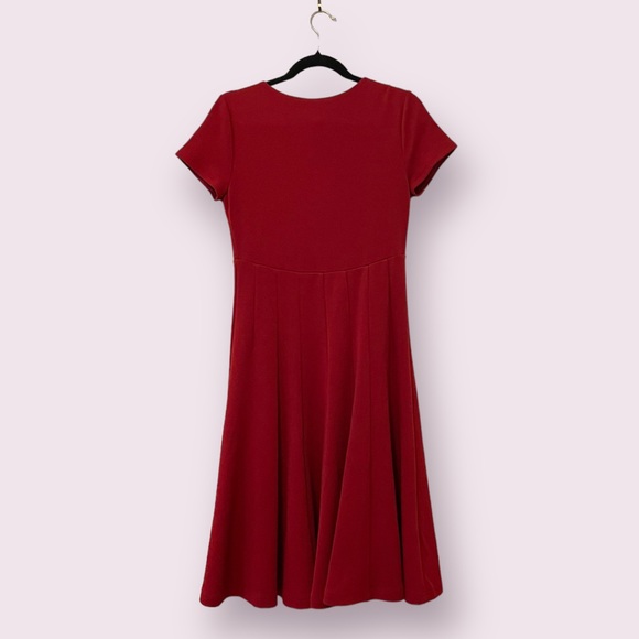 MAEVE | Anthropologie Lincoln Center Midi Dress in Red, Size Small - Picture 5 of 9
